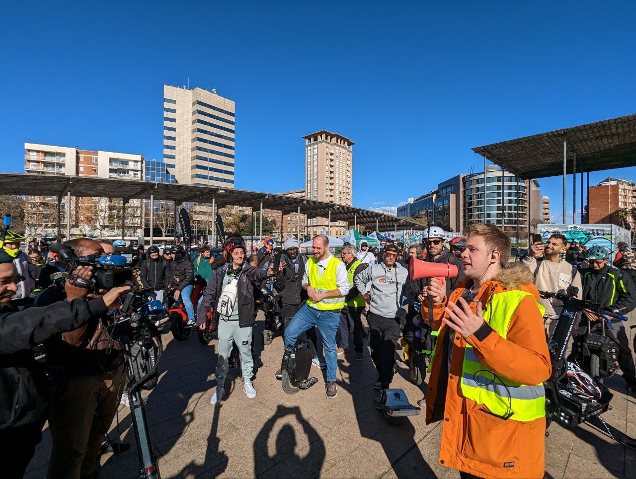 Evento de movilidad sostenible